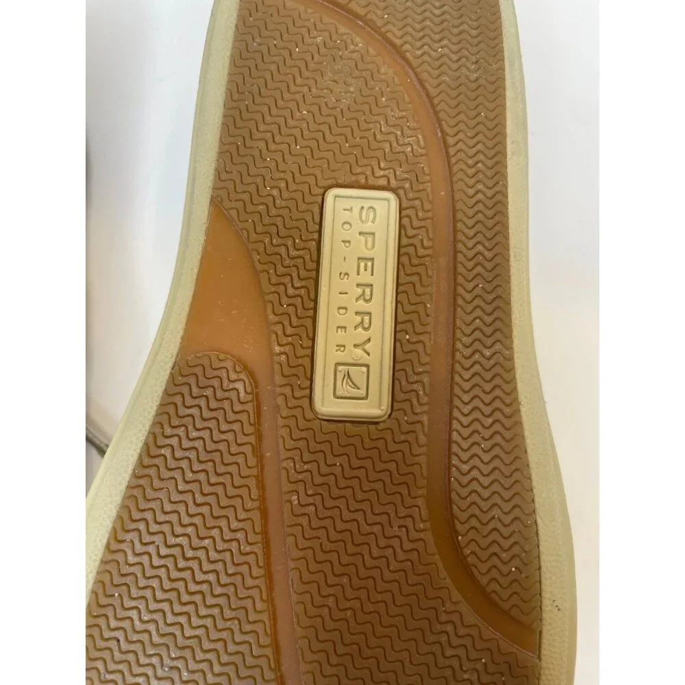 Sperry Top Sider Men's Sz 9.5 M Brown Leather Boat Deck Shoes Loafers NWOT